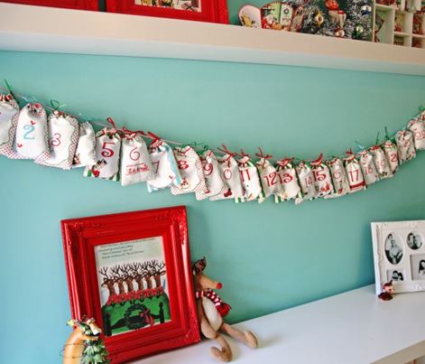 Drawstring Bag Advent Calendar