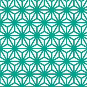 asanoha in emerald