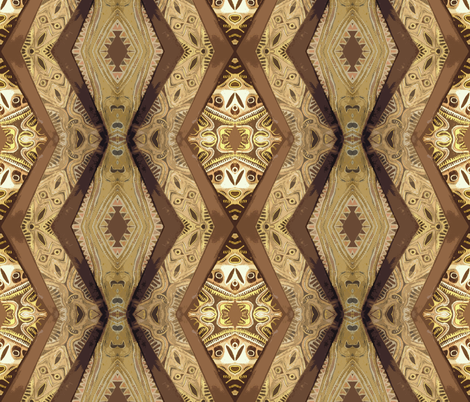 Tiki Room Modern fabric by susaninparis on Spoonflower - custom fabric