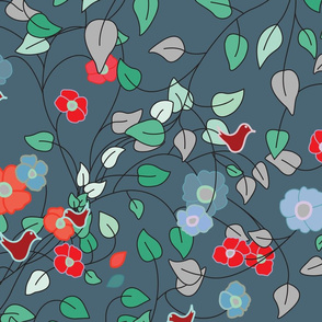 Spring Flowers - large