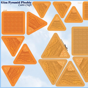Giza_pyramid_plushie beanies