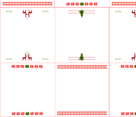 ChristmasNapkin fabric by ninjaauntsdesigns on Spoonflower - custom fabric