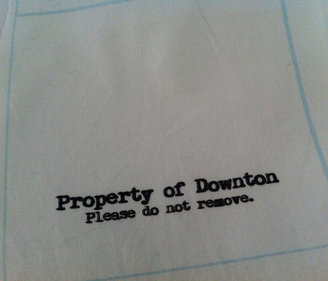 Property of Downton (Cocktail Napkins)
