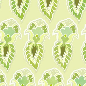 feather - lime