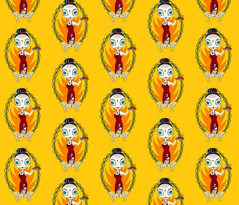 cherrybomb fabric by miss_jo_di_o on Spoonflower - custom fabric