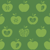Apple-dark green