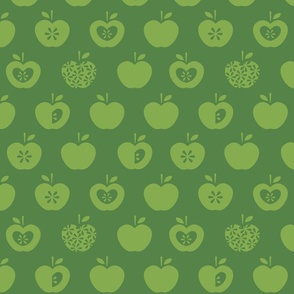 Apple-dark green