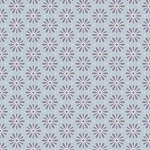 Dark Blue Daisies