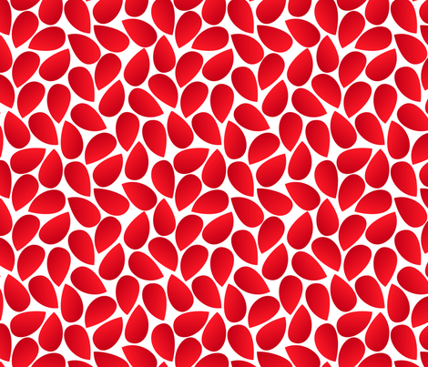 half-hearted1 fabric by melhales on Spoonflower - custom fabric