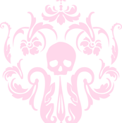 Skull-Demask Wall Decal-Sweet