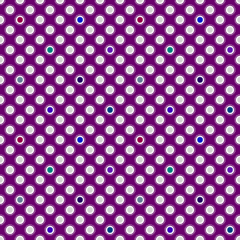 Jeweled Elephant Dots fabric by siya on Spoonflower - custom fabric