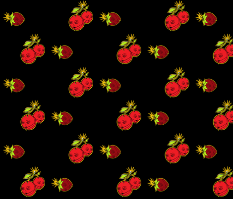 berrycherry bombed fabric by miss_jo_di_o on Spoonflower - custom fabric