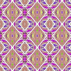Chain Link Fiesta (a diagonal patchwork checkerboard)