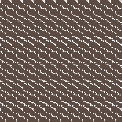 lizzie brown dot fabric by lilbirdfly on Spoonflower - custom fabric