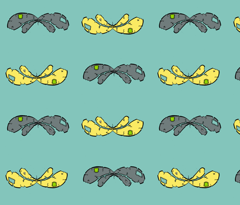 borrowd wings. 2 fabric by miss_jo_di_o on Spoonflower - custom fabric