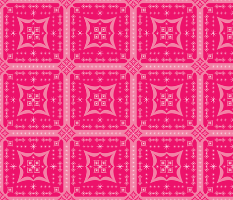 Pink Pop Squares fabric by robyriker on Spoonflower - custom fabric