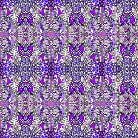 Purple Heart Tango fabric by edsel2084 on Spoonflower - custom fabric