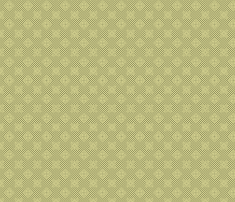 tropical_lace_pineapple_sage fabric by glimmericks on Spoonflower - custom fabric