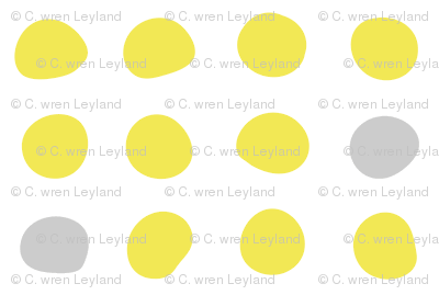 Safflower Gray Circles