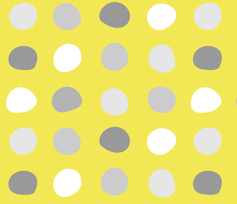 safflower-bg-circles fabric by wren_leyland on Spoonflower - custom fabric