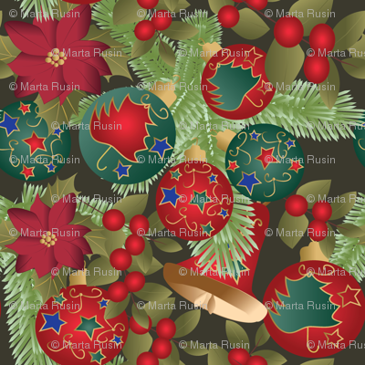 Christmas mix with fir
