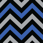 Evil Robot Chevron (Blue)