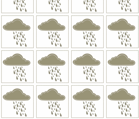 Cloud 9 Cloudburst Patch fabric by designedtoat on Spoonflower - custom fabric