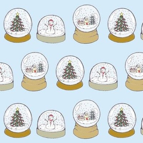 christmas snowglobes