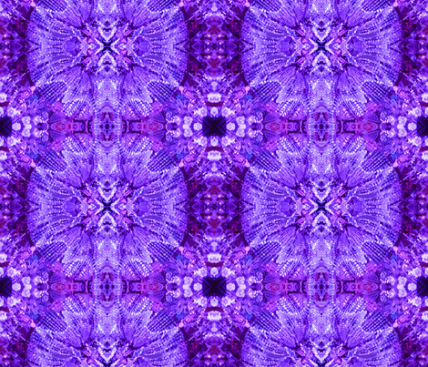 Glows in the Dark - purple fabric by susaninparis on Spoonflower - custom fabric
