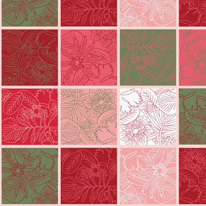 cocktail-napkins-set-fresh-flowers