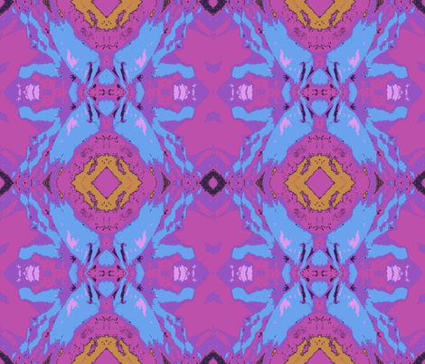 Loco Motion - enhanced colors, larger fabric by susaninparis on Spoonflower - custom fabric