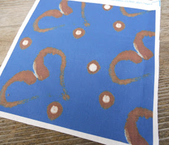 Indigo Love flat background