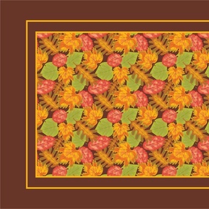 Autumn Leaves Tea Towel
