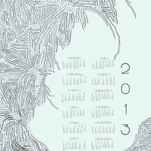 Tea Towel Calendar 2013