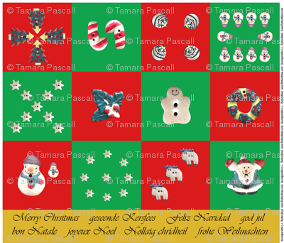 ChristmasButtonNapkins