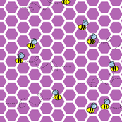 Buzz Bee Hive - Purple