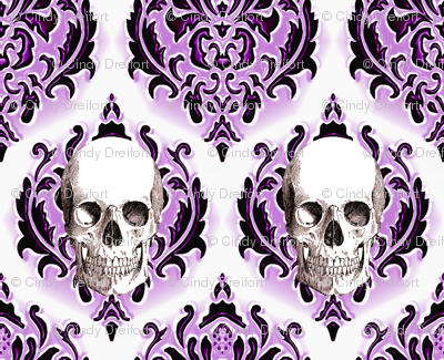 SkullDamask