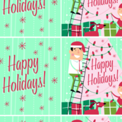 Holiday Cocktail Napkins