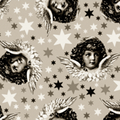 angels vintage brown