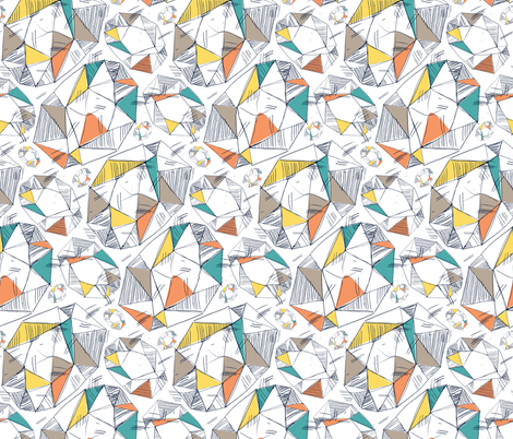 Diamond Shakes fabric by samossie on Spoonflower - custom fabric