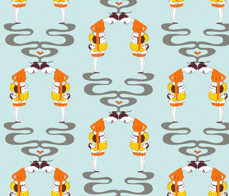 snake.... fabric by mummysam on Spoonflower - custom fabric