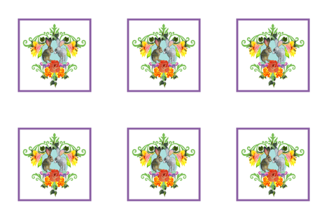 Rabbit Crest for Pillows/Quilting fabric by golders on Spoonflower - custom fabric