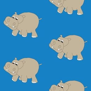Hippo-Blue