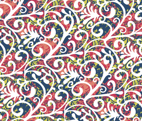 Messy Matisse fabric by kezia on Spoonflower - custom fabric
