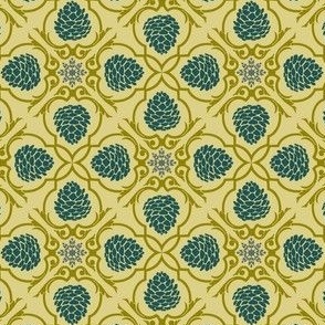 pine damask