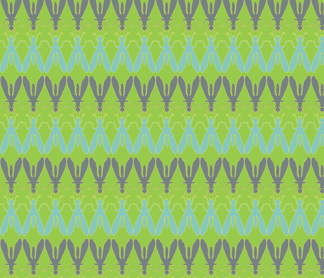 Fly of Fancy fabric by hippylongstockings on Spoonflower - custom fabric
