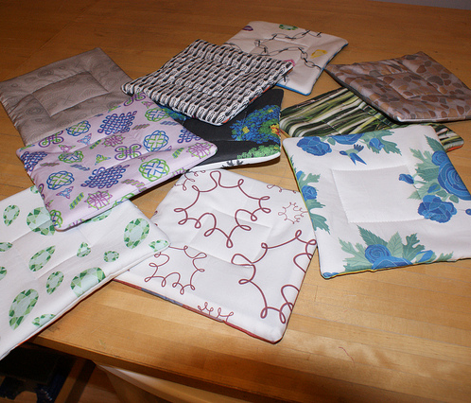 Holiday cocktail napkins