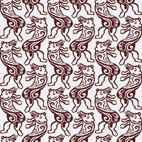 Dancing Bear fabric by nefernika on Spoonflower - custom fabric