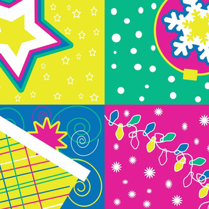Retro Holiday Cocktail napkins 2012