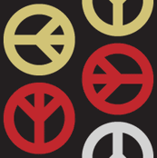 Peace Wave - Gold